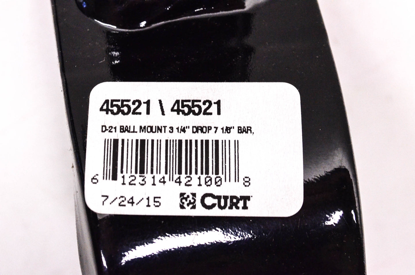Curt 45521 Ball Mount NOS