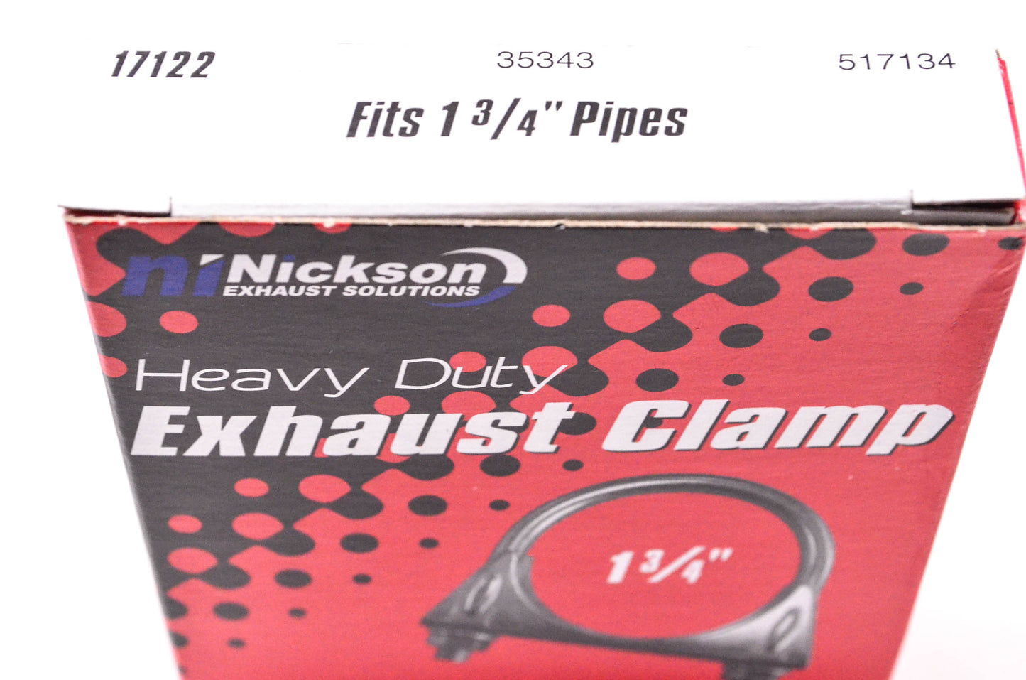 Nickson 17122, 35343, 517134 1 3/4" Heavy Duty Exhaust Clamp NOS