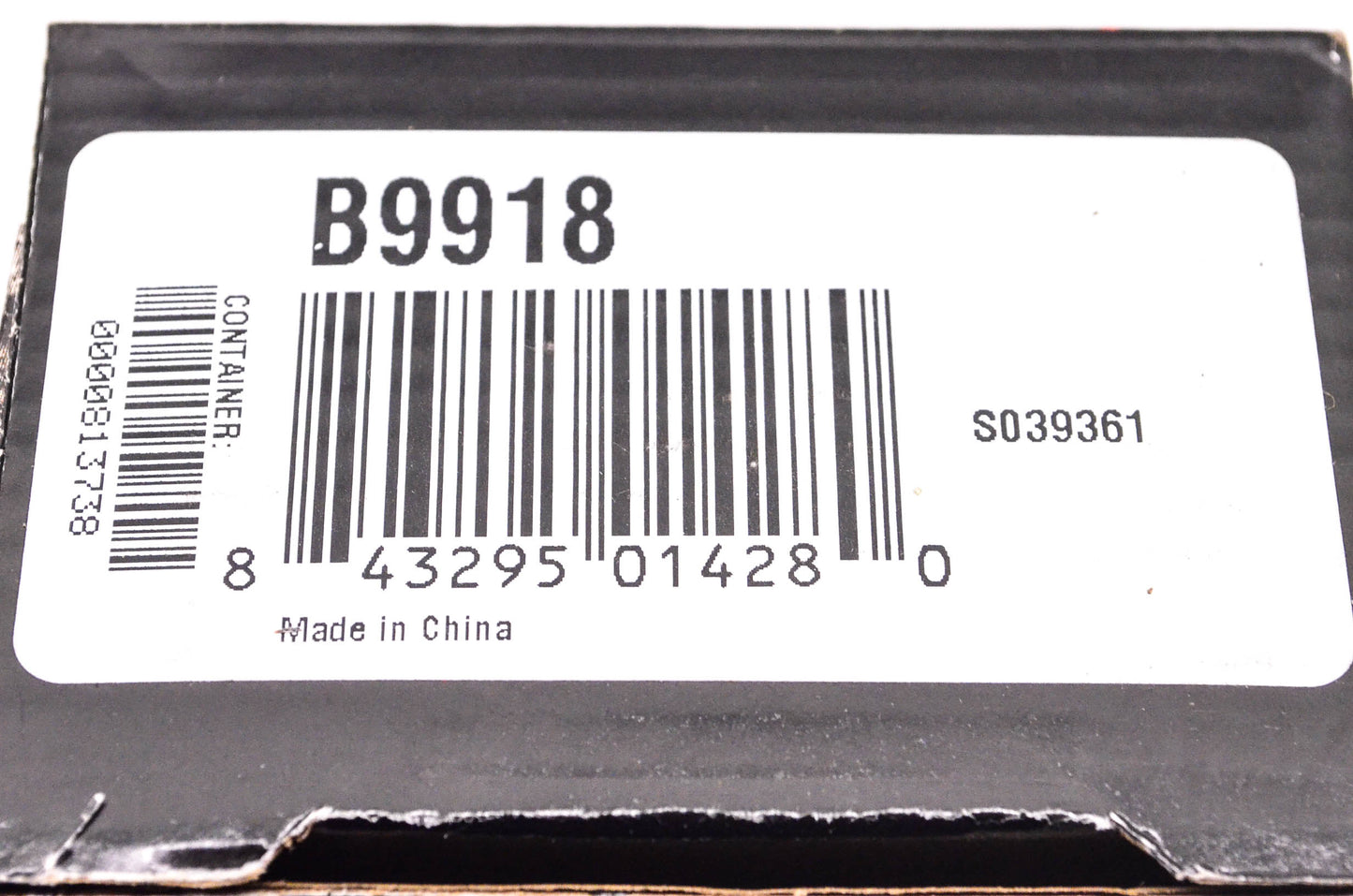 MAS B9918 Front Lower Ball Joint NOS