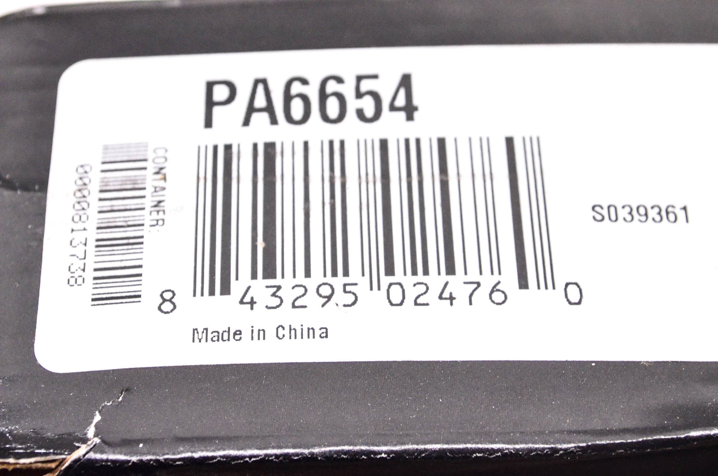 MAS PA6654 Steering Pitman Arm NOS