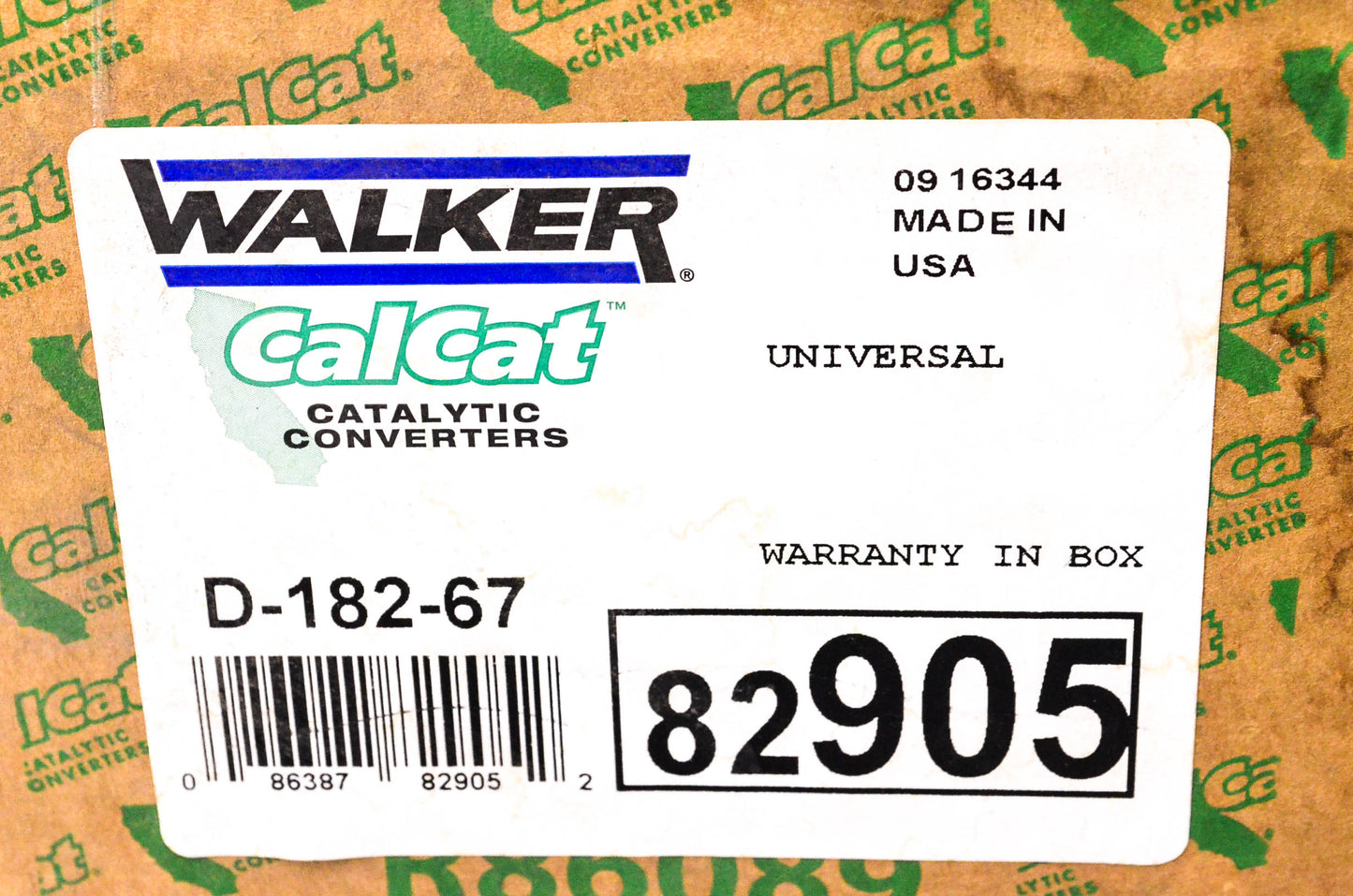 Walker 82905 Catalytic Converter NOS