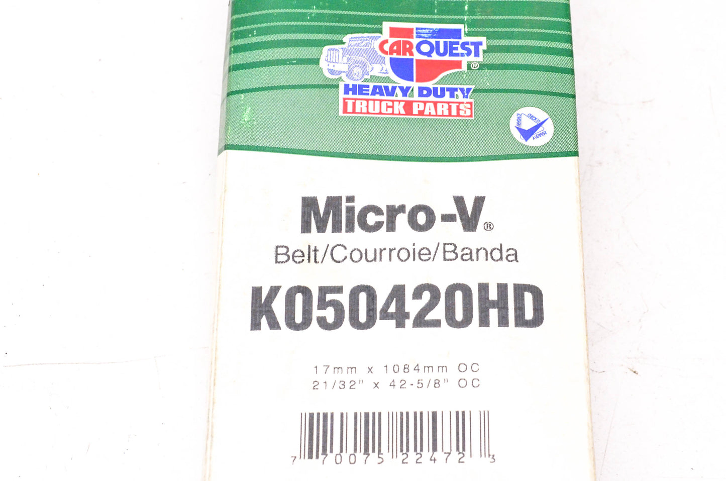 Gates K050420HD Micro-V Belt NOS