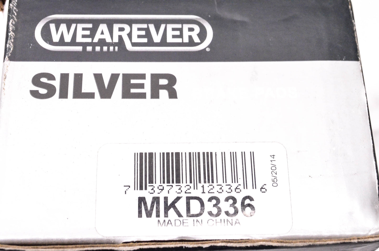 Wearever MKD336 Wearever Silver Brake Pad Kit NOS
