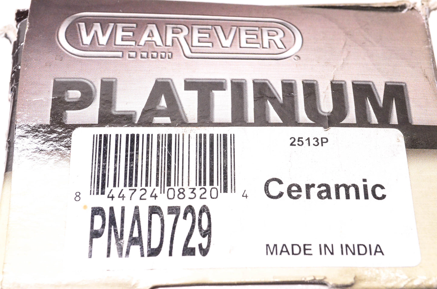 Wearever PNAD729 Wearever Platinum Brake Pad Kit NOS