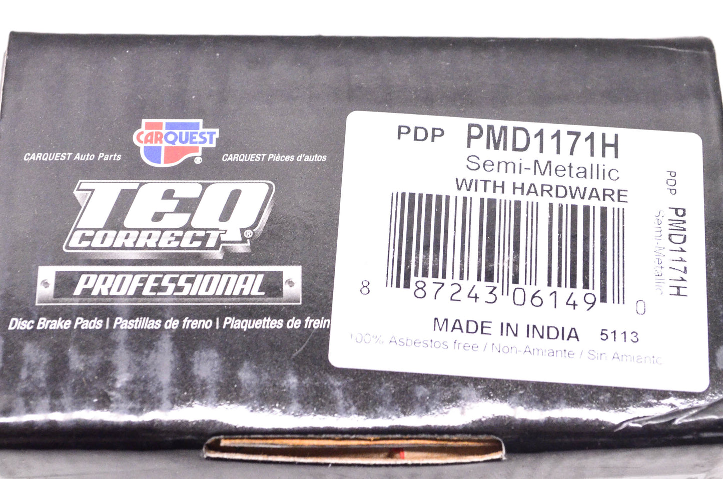 Carquest PMD1171H Disc Brake Pad Kit NOS