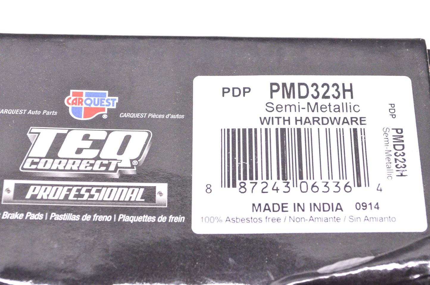 Carquest PMD323H Disc Brake Pad Kit NOS
