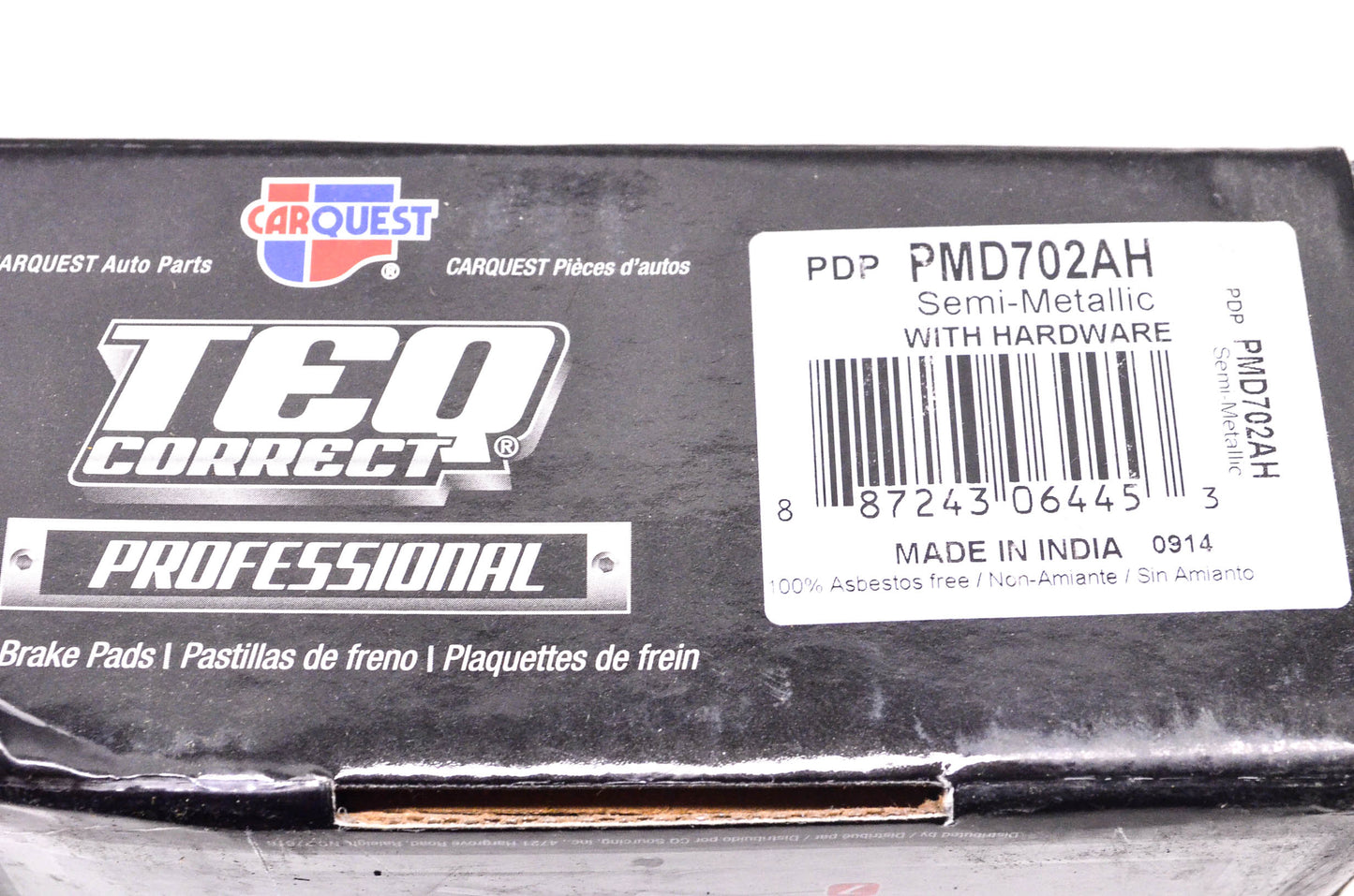 Carquest PMD702AH Disc Brake Pad Kit NOS