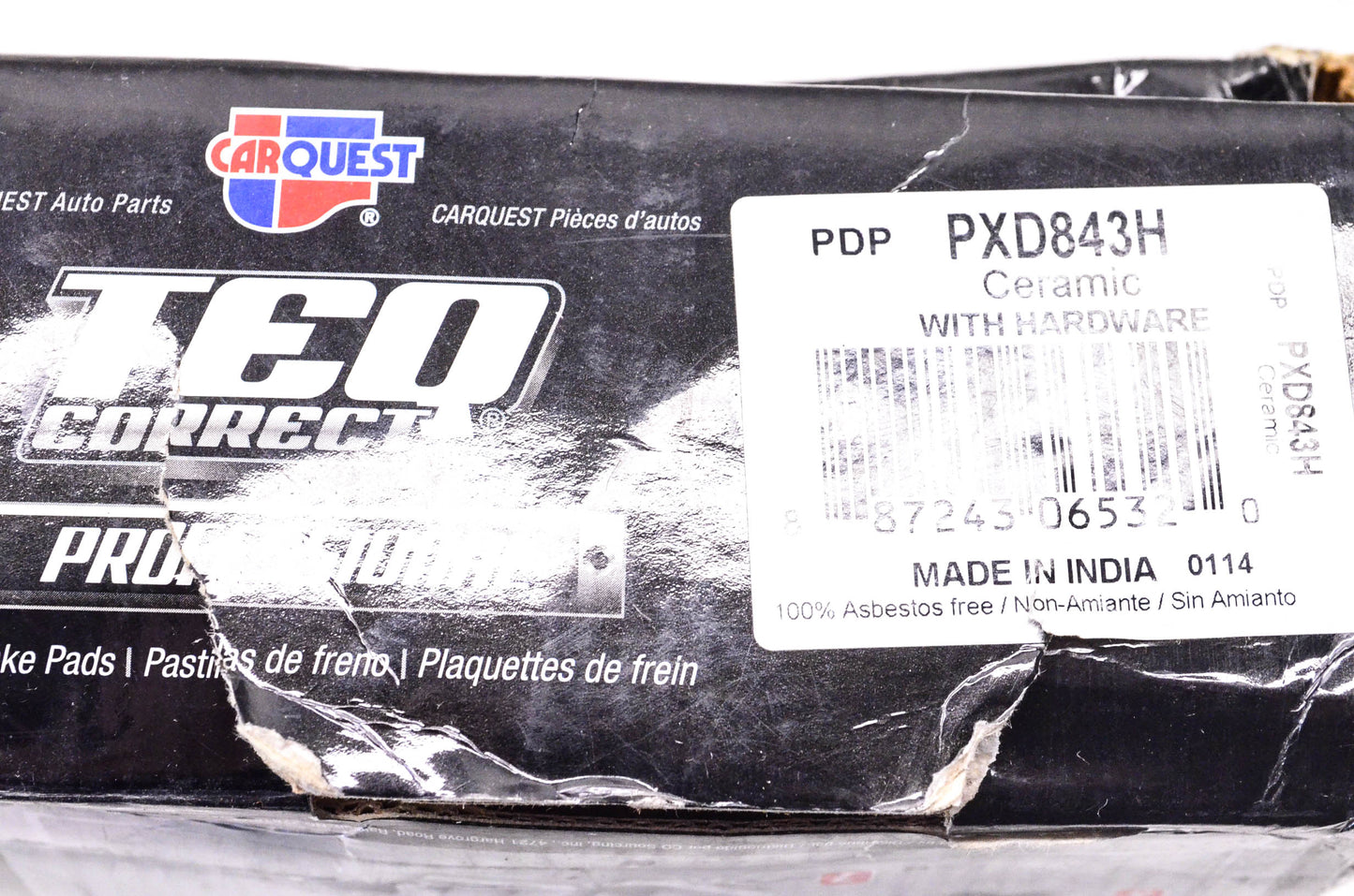 Carquest PXD843H Disc Brake Pad Kit NOS