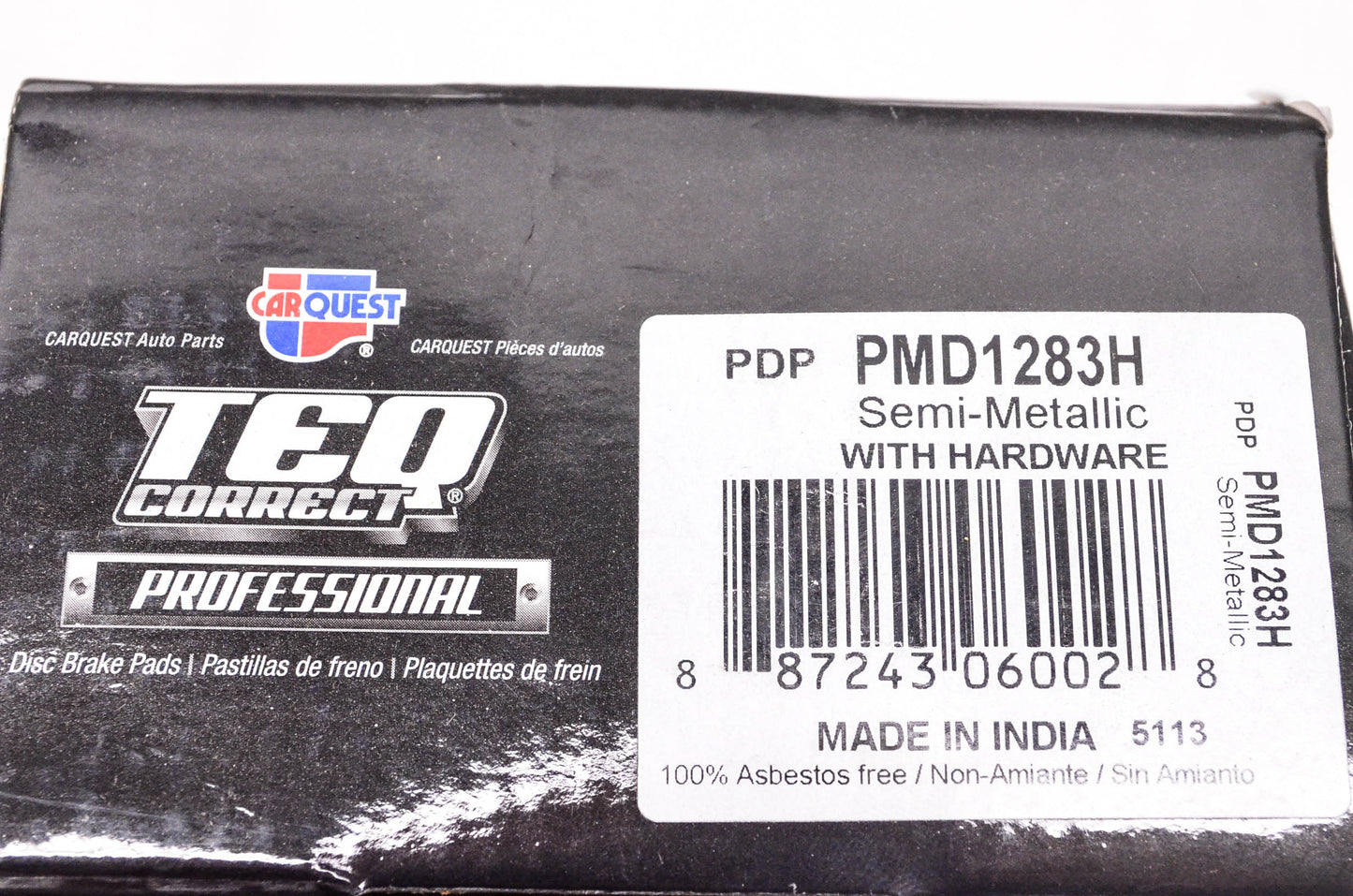 Carquest PMD1283H Disc Brake Pad Kit NOS