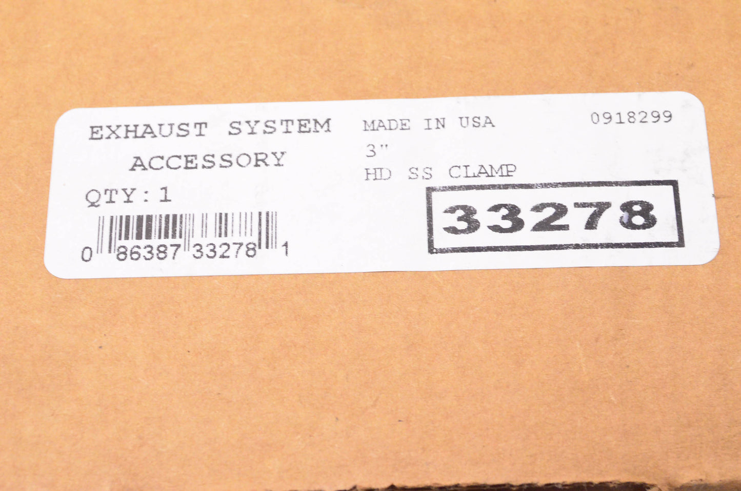 Tenneco 33278 Mega-Clamp NOS
