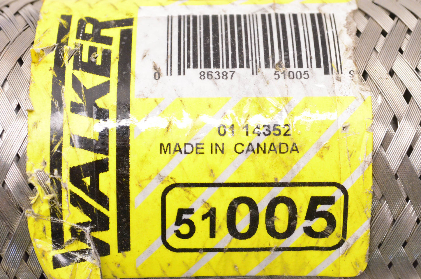 Walker 51005 1995-2002 Lincoln Continental Exhaust Pipe NOS