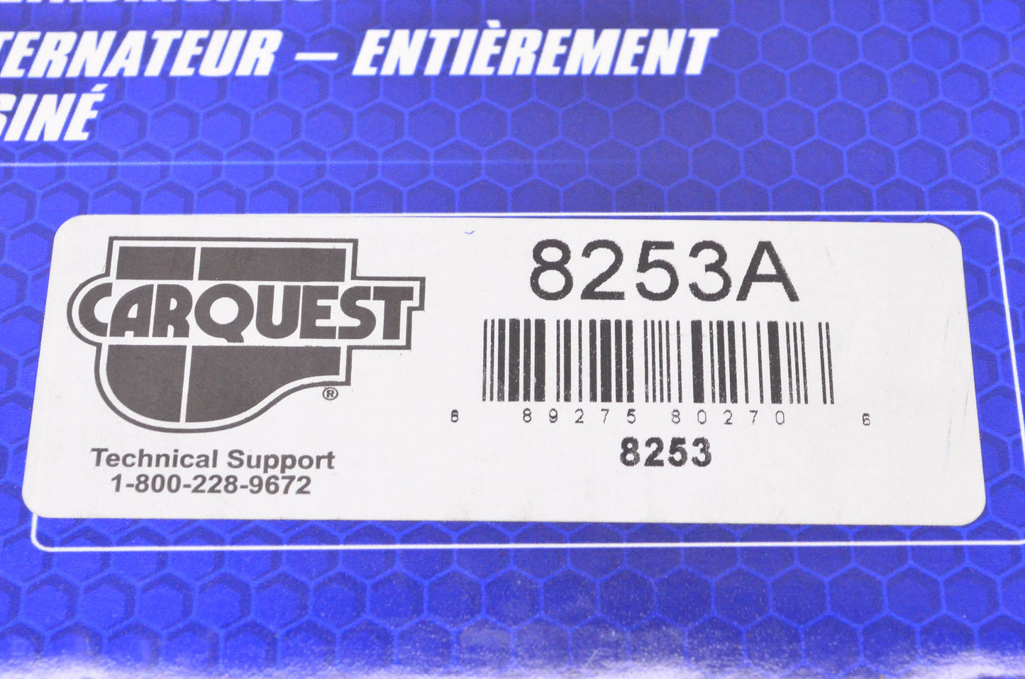 Carquest 8253A Remanufactured Alternator NOS