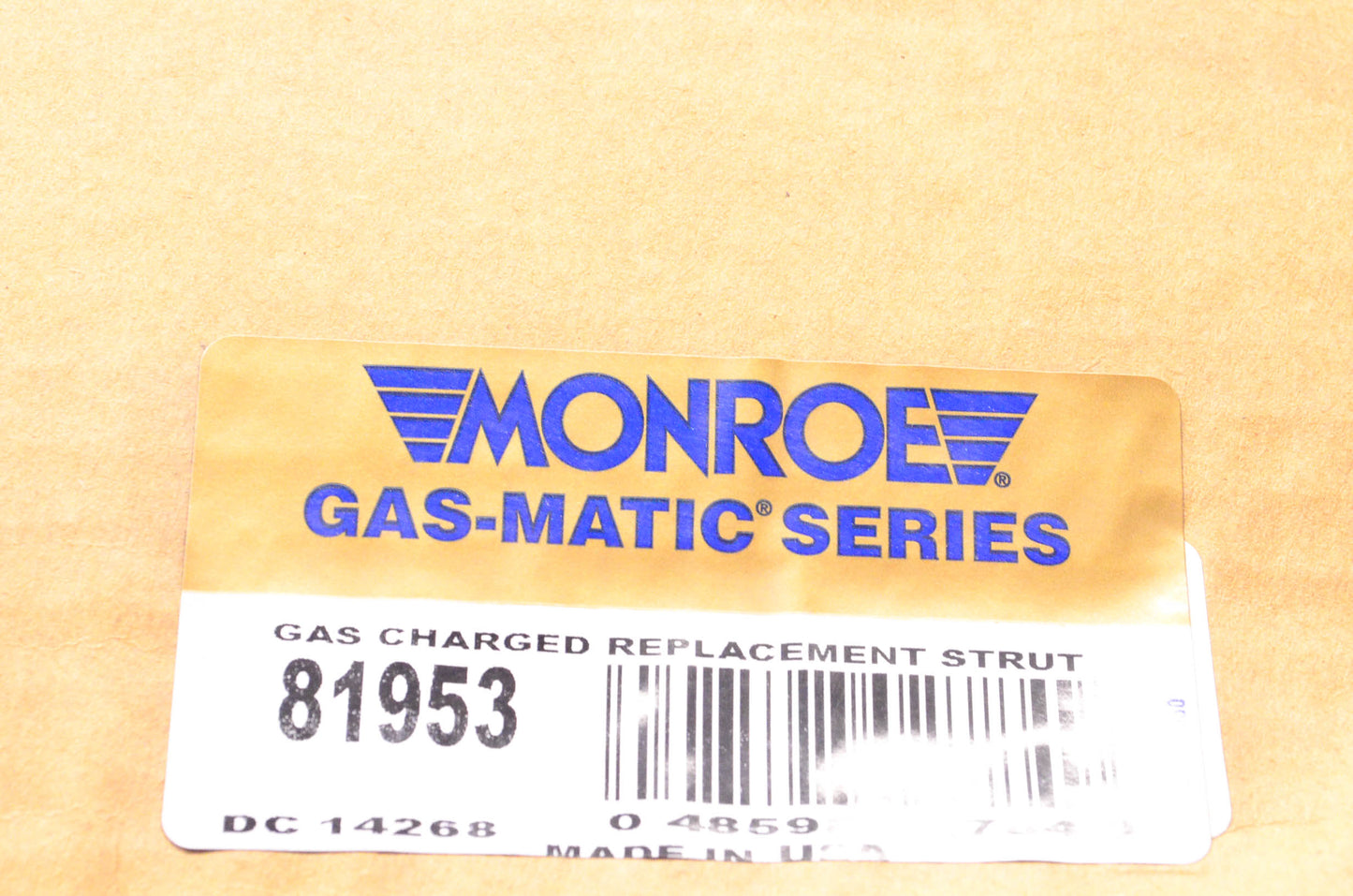 Monroe 81953 Gas-Matic Series Strut NOS