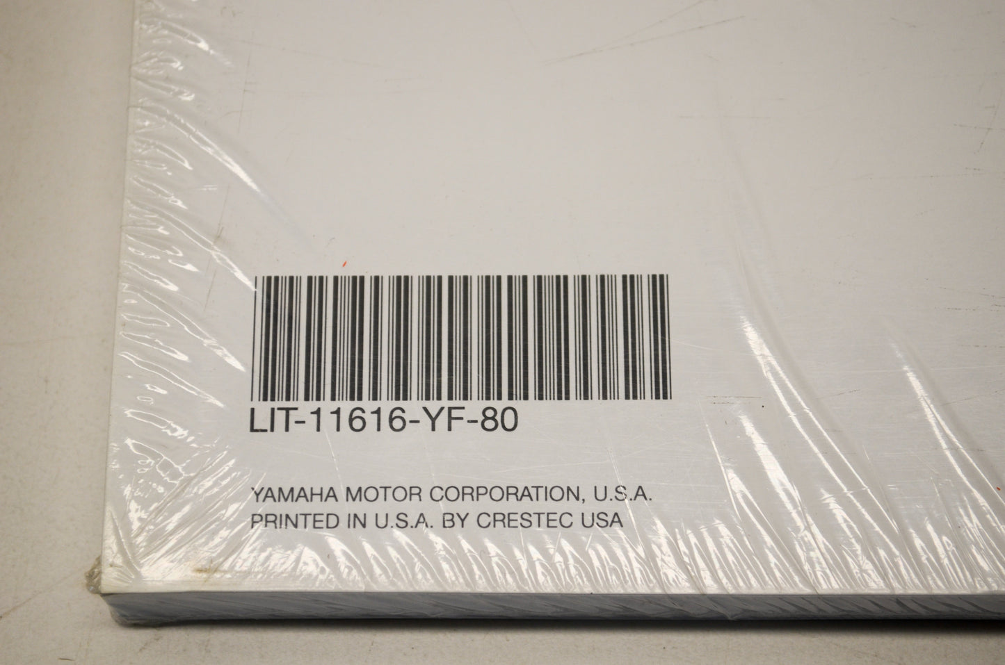 New OEM Yamaha LIT-11616-YF-80 92-01 Badger Service Shop Manual NOS