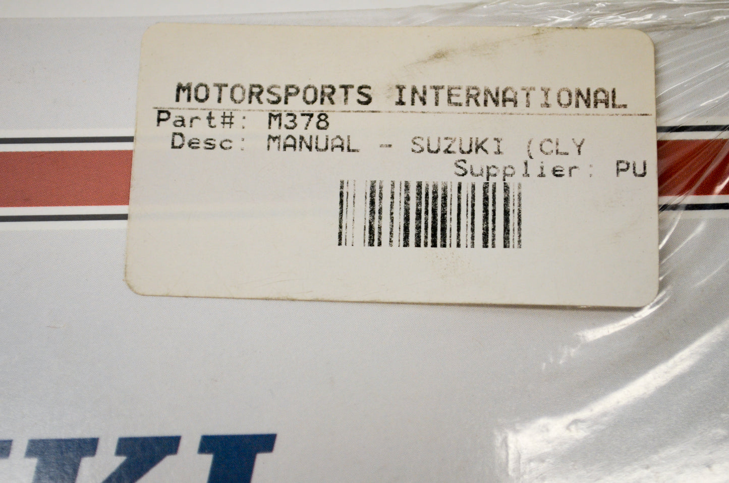 Clymer M378 Suzuki GS1100 FOURS 1980-1981 Service Shop Manual NOS