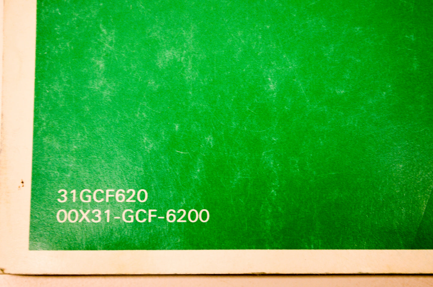 OEM Honda 31GCF620 1999 XR70R Owner's Manual