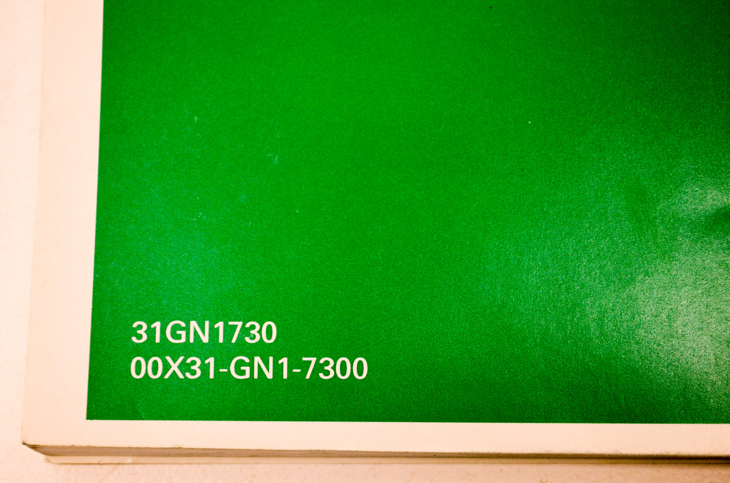 OEM Honda 31GN1730 2000 XR80R Owner's Manual