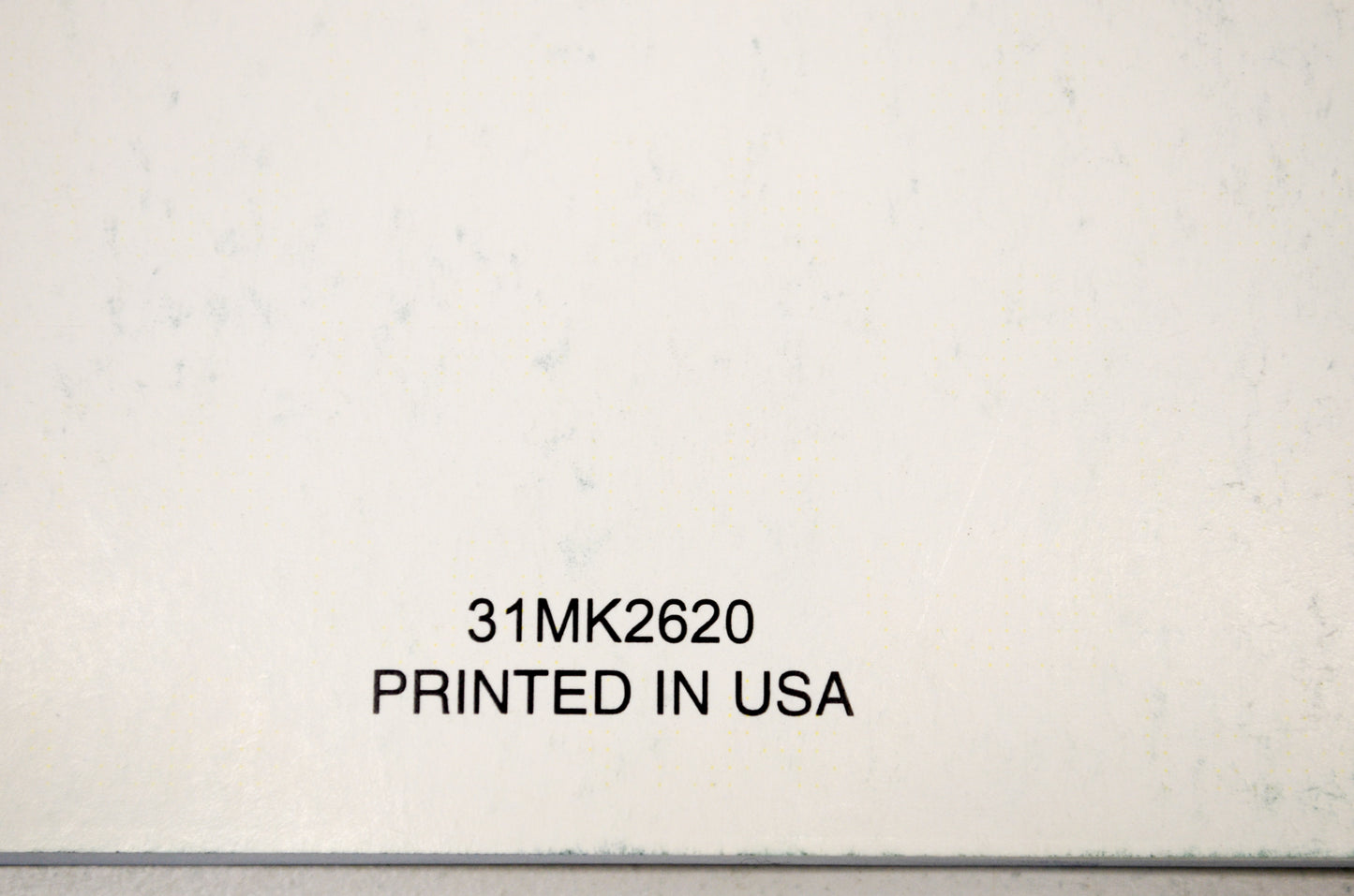 OEM Honda 31MK2620 1987 XR600R Owner's Manual