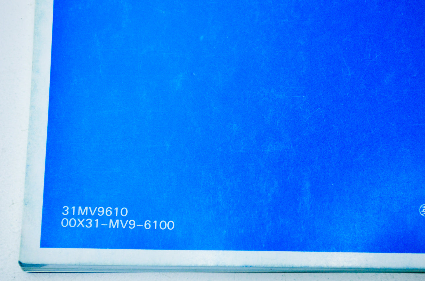 New OEM Honda 31MV9610 1992 CBR600F2 Owner's Manual NOS