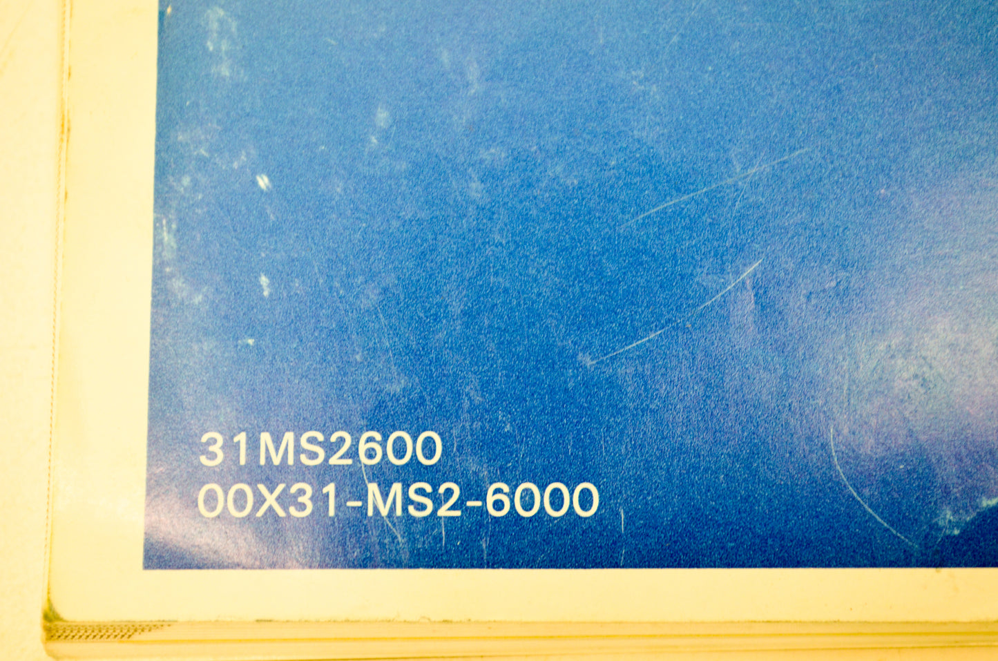 OEM Honda 31MS2600, 00X31-MS2-6000 1990 CBR CBR1000F Owner's Manual