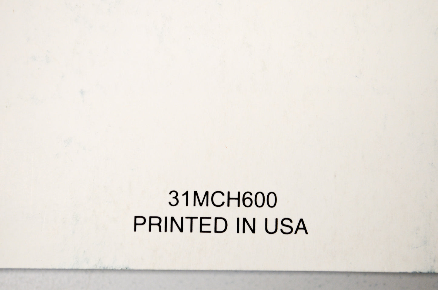 OEM Honda 31MCH600 2002 VTX1800C Owner's Manual