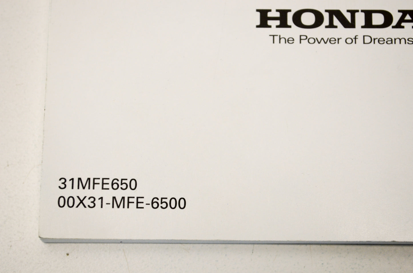 New OEM Honda 2012 VT750C2B Shadow Phatnom Owner's Manual NOS