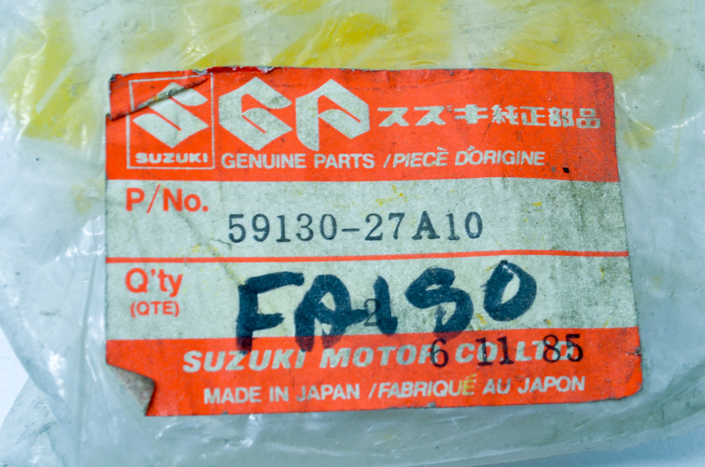 OEM Suzuki 59130-24A10 Front Brake Pad Kit NOS
