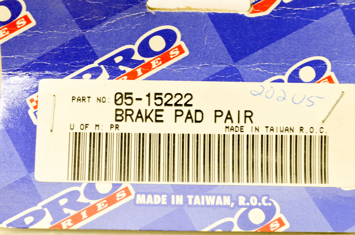 LeMans Pro Series 05-15222, 05-152-22 Brake Pad Kit NOS