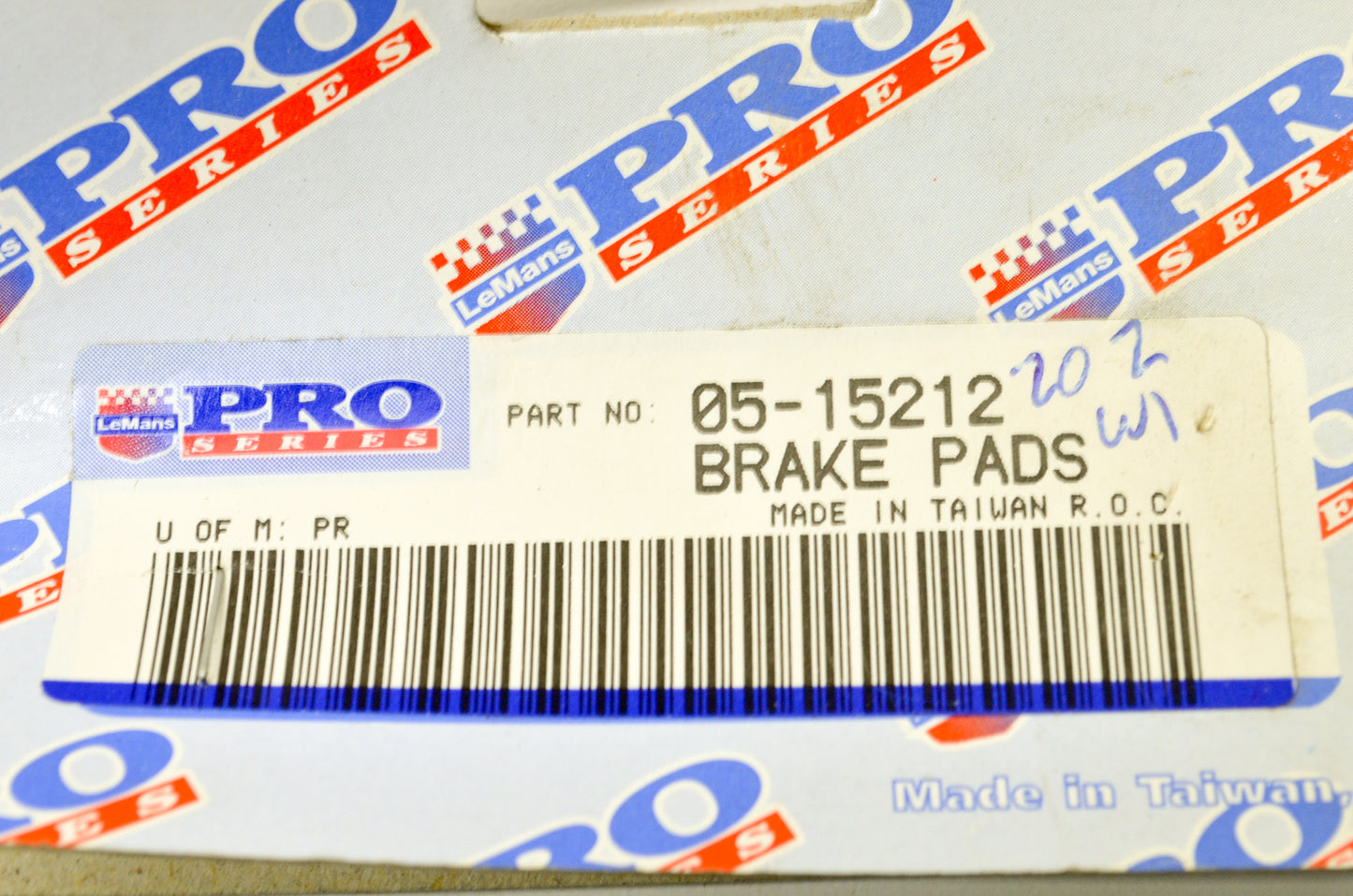 LeMans Pro Series 05-152-12, 05-15212 Brake Pad Kit NOS