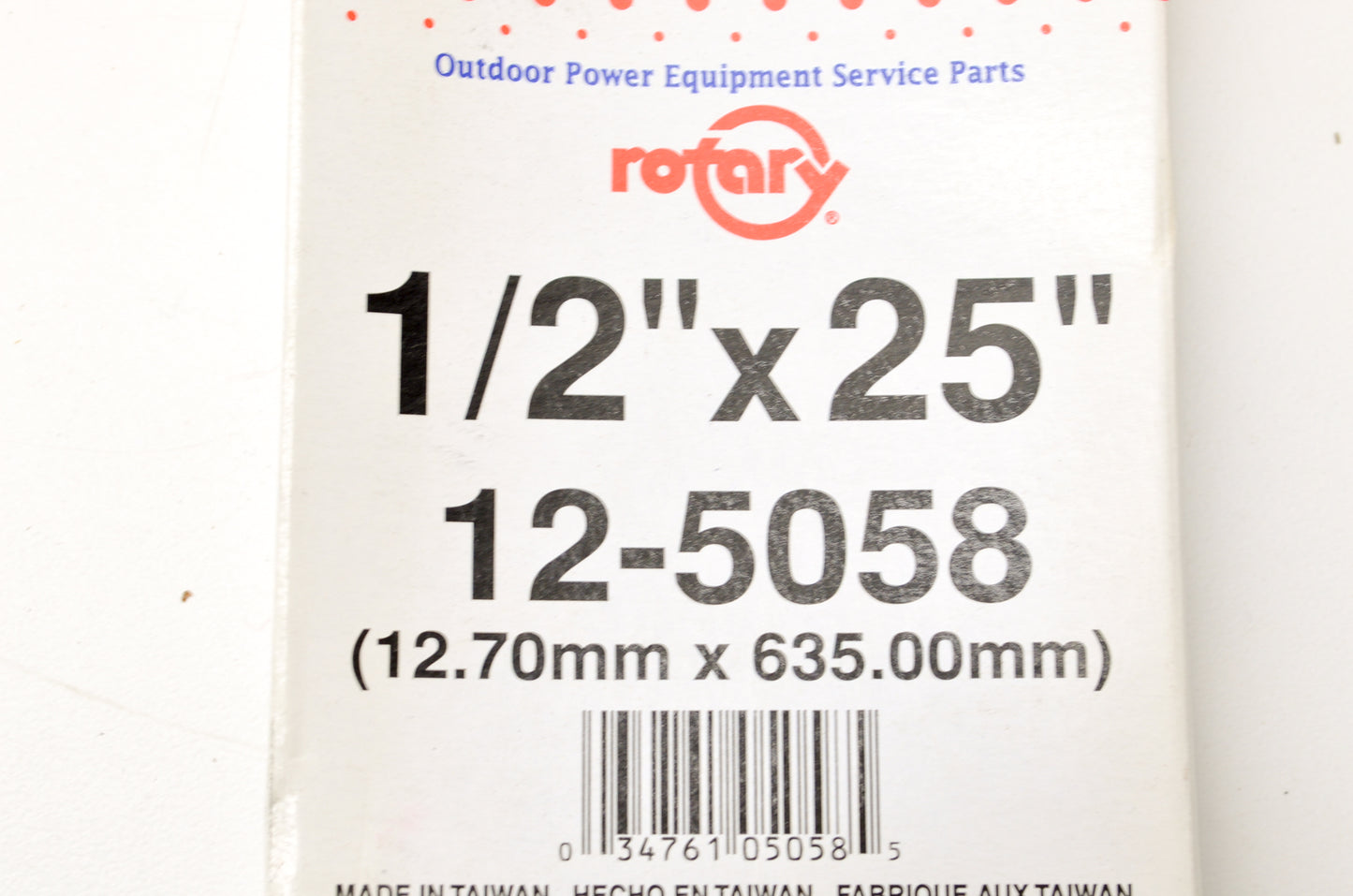 Rotary 12-5058 Belt NOS