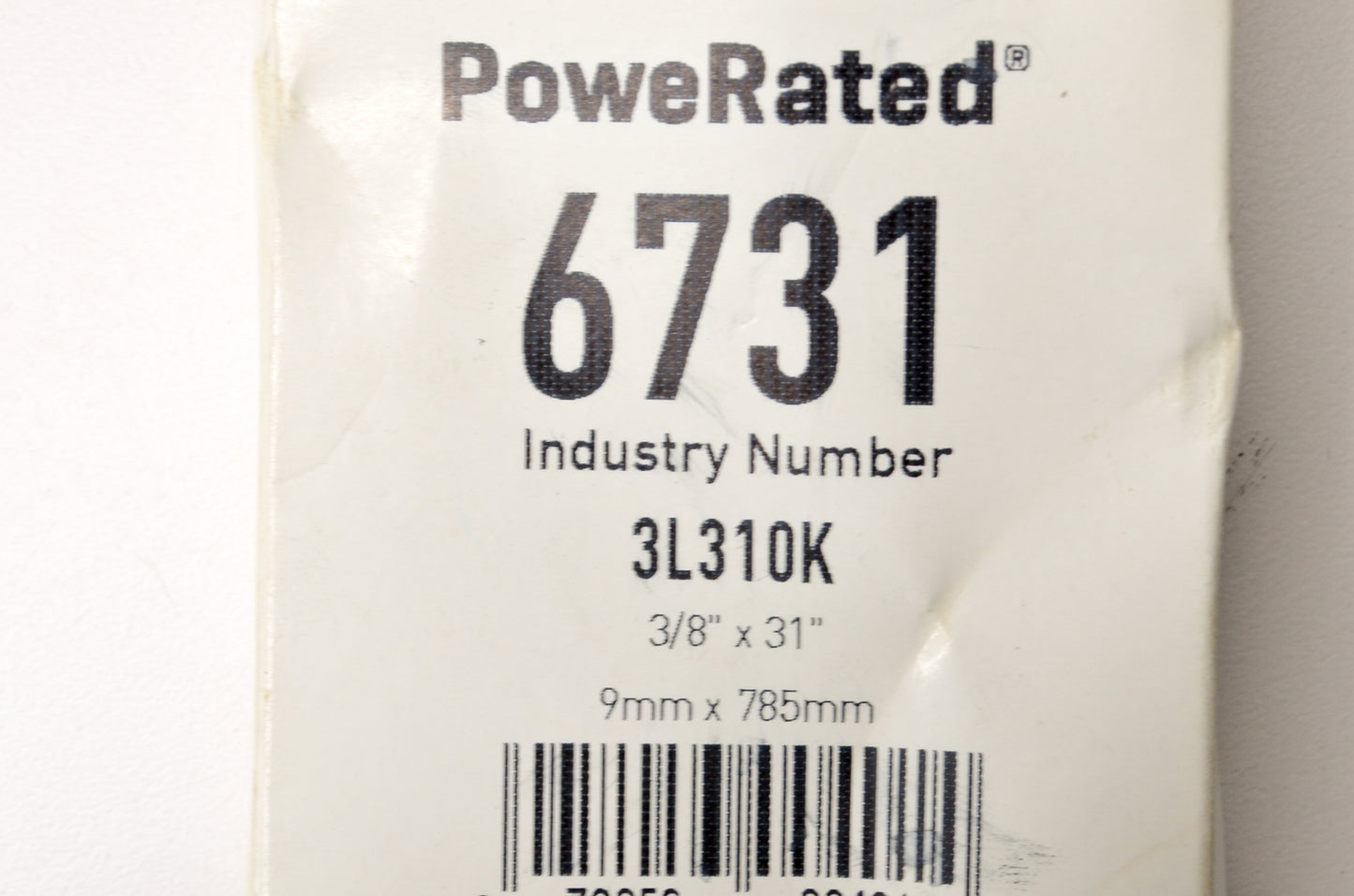 Gates 6731, 3L310K Belt NOS