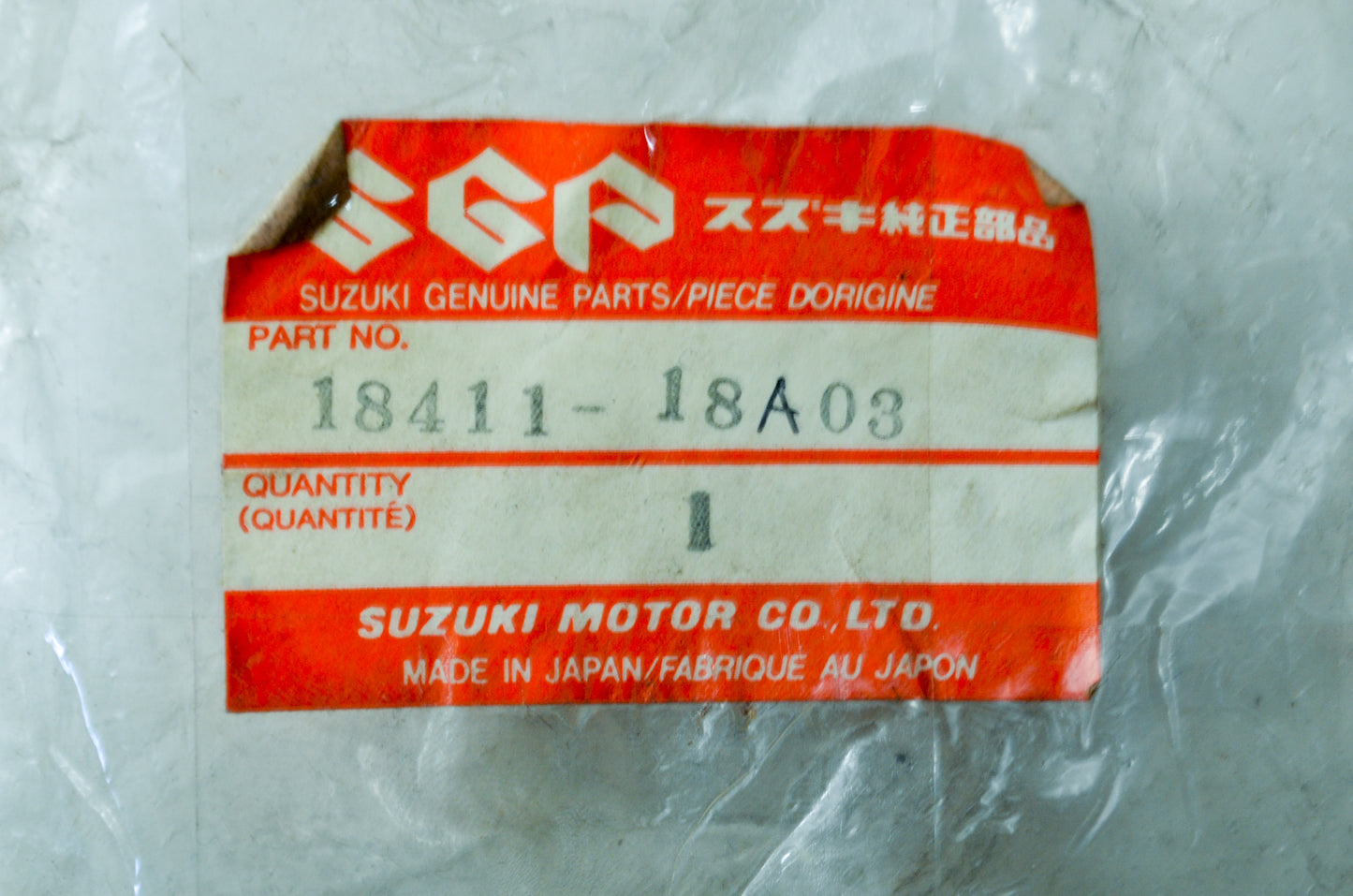OEM Suzuki 18411-18A03 Recoil Pulley Starter Cup NOS