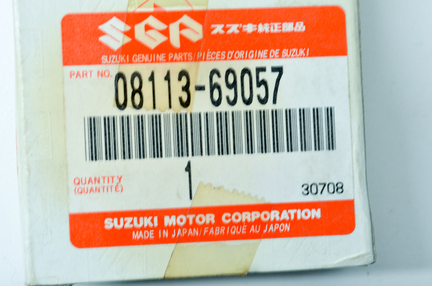 OEM Suzuki 08113-69057 Bearing 25X42X9 NOS