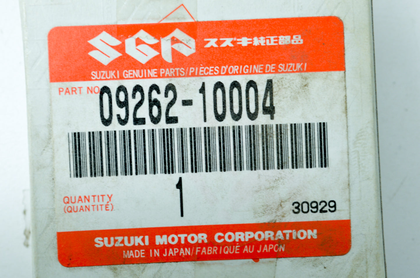 OEM Suzuki 09262-10004 Bearing 10X22X6 NOS