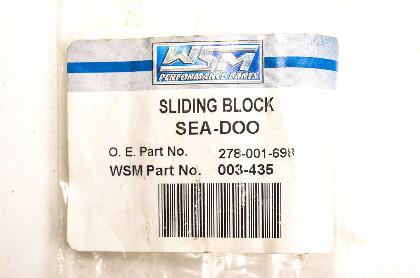 Aftermarket 003-435, 278001698 Sliding Block NOS