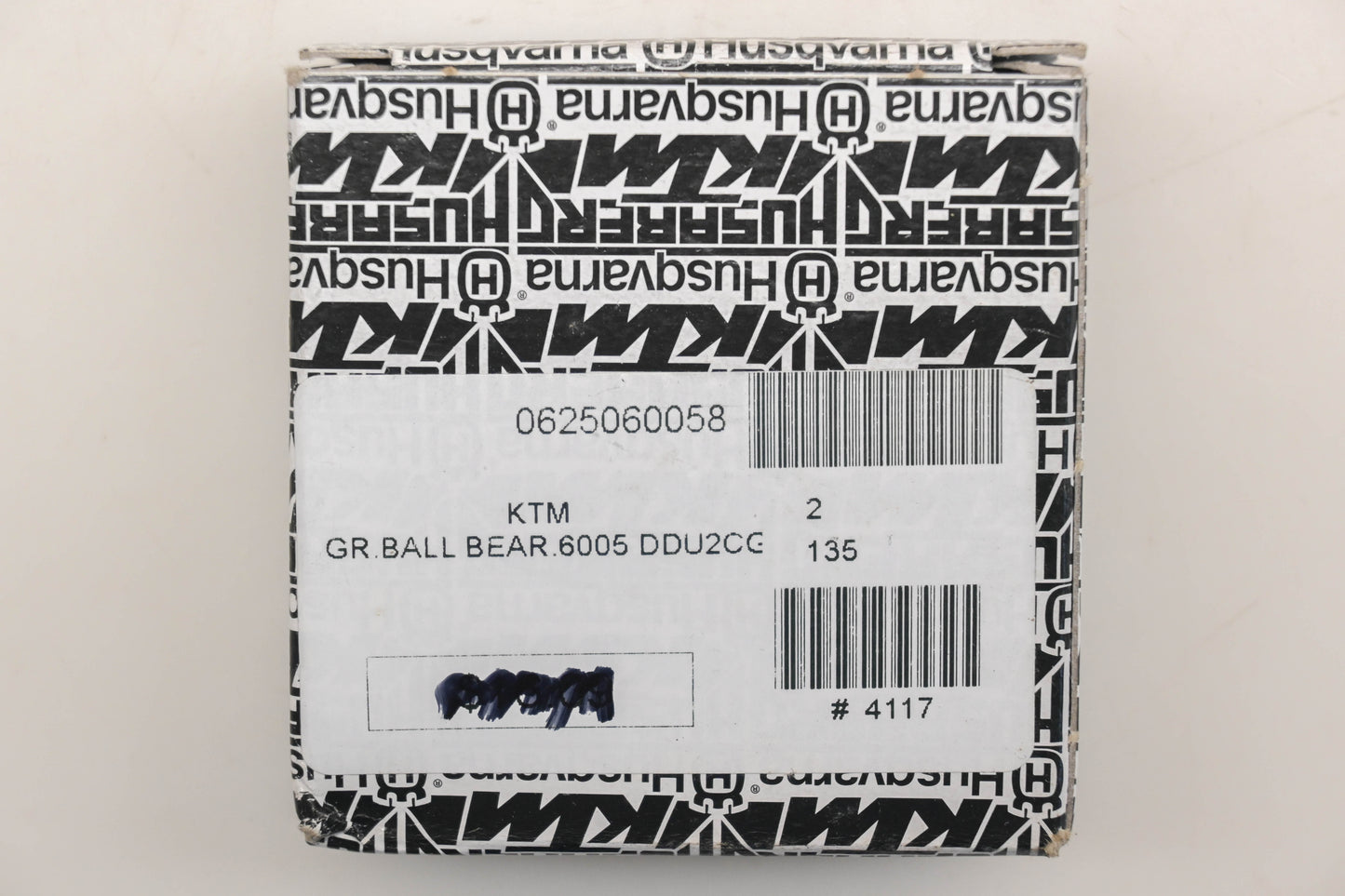 New OEM KTM 0625060058 Ball Bearing 94-14 125 150 200 250 SX XC XC-W SX-F Qty 1 NOS