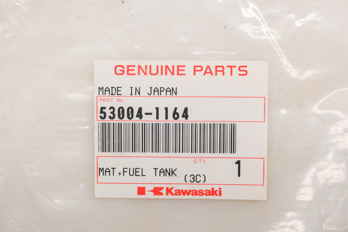 New OEM Kawasaki 53004-1164 Fuel Tank Mat Qty 1 NOS