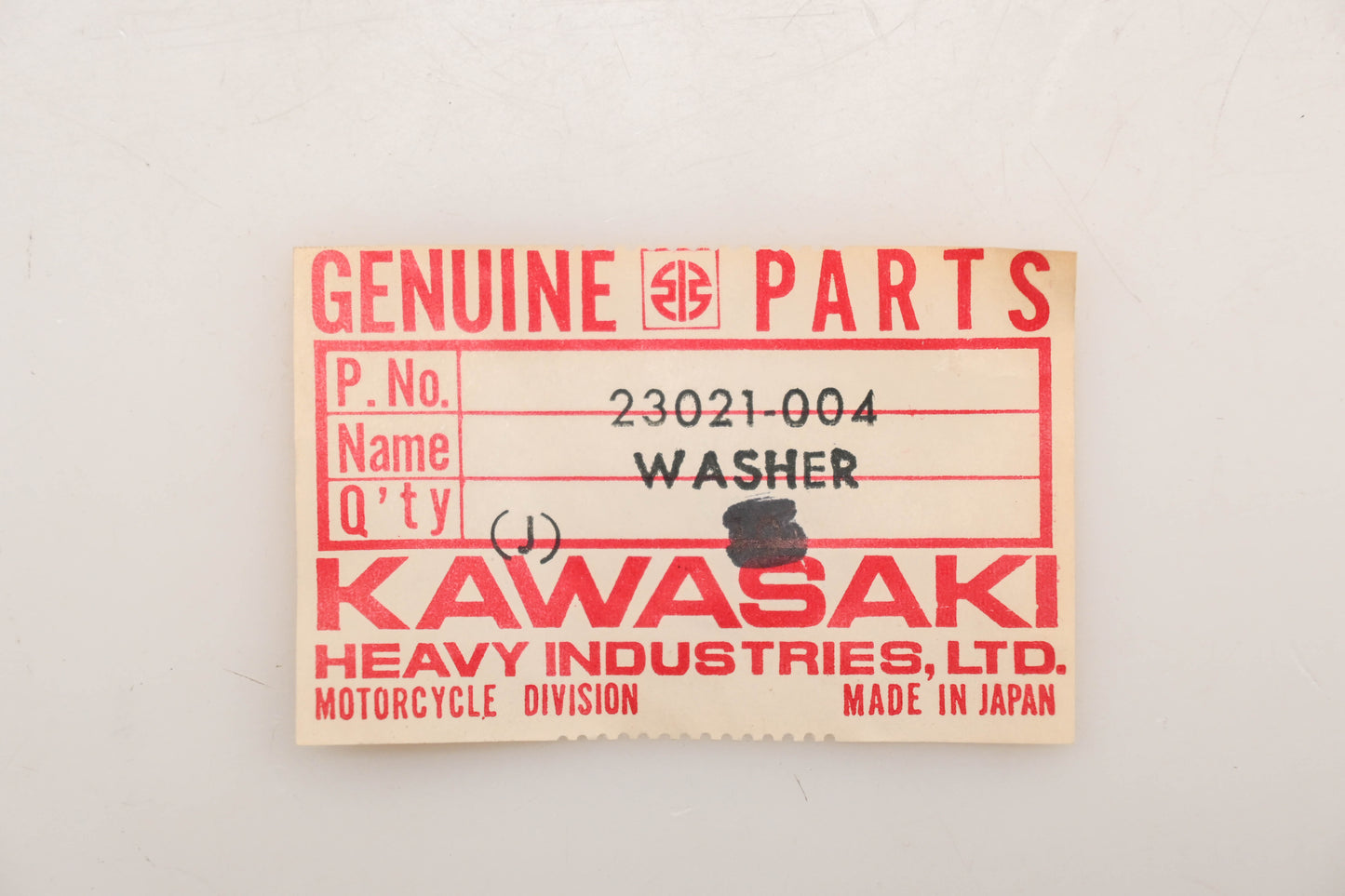 New OEM Kawasaki 23021-004 Washers Qty 11 NOS