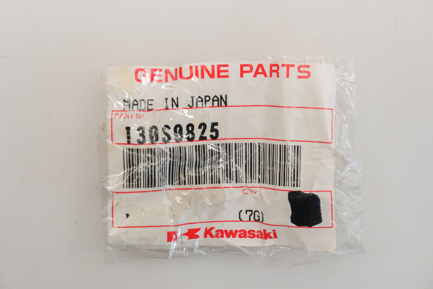 New OEM Kawasaki 130S0825 Black Flanged Bolts 8X25 Qty 2 NOS