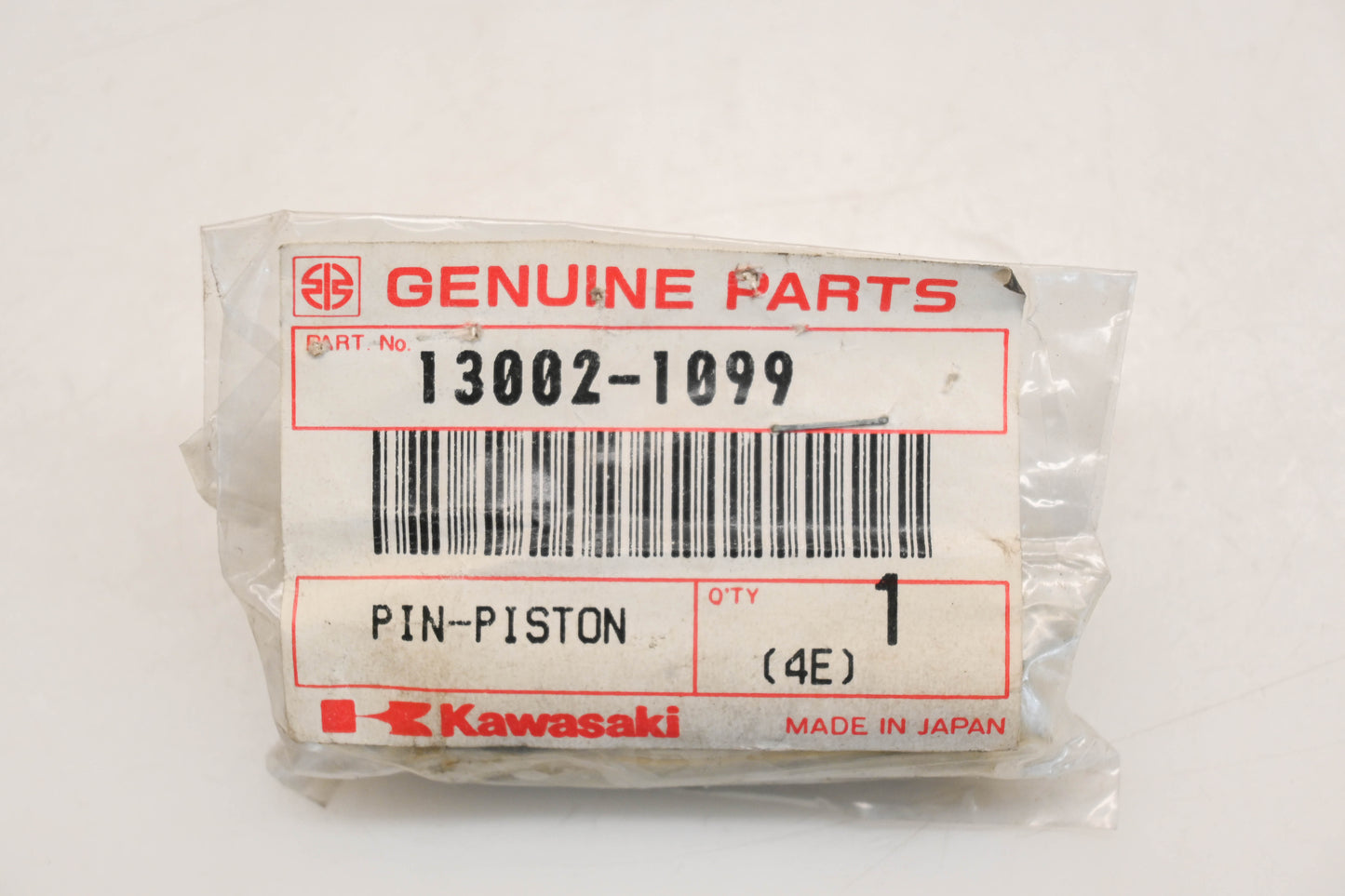 New OEM Kawasaki 13002-1099 Piston Pin Qty 1 NOS