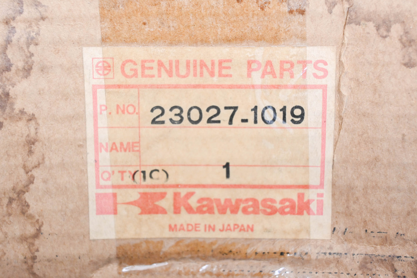 New OEM Kawasaki 23027-1019 Tail Light Body Qty 1 NOS