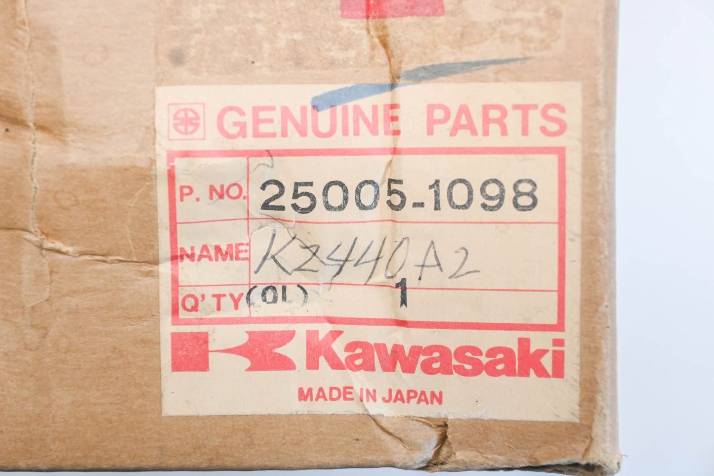 New OEM Kawasaki 25005-1098 MPH Speedometer Qty 1 NOS