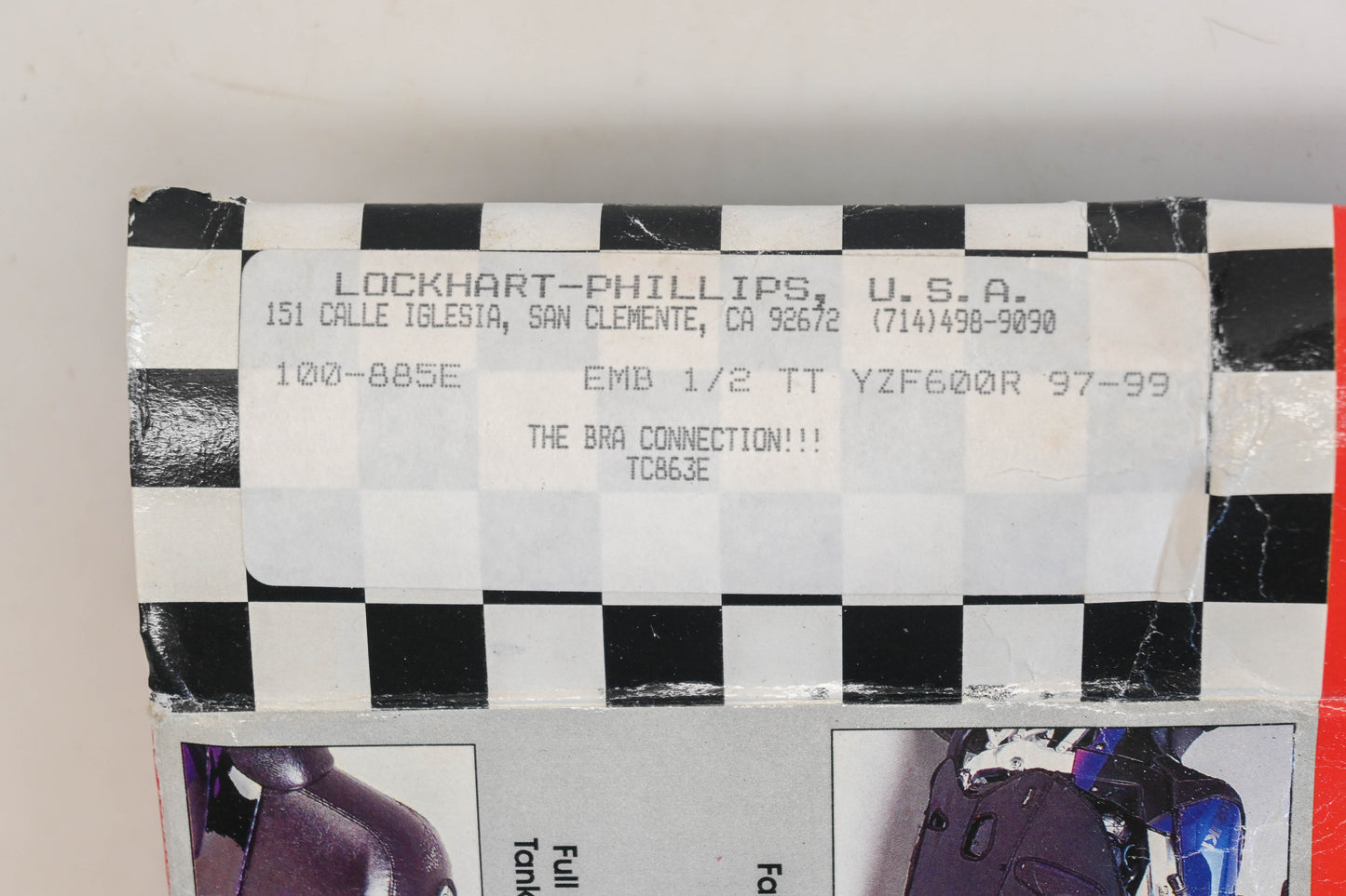 Lockhart Phillips 100-885E Lockhart Phillips 100-885E Tank Cover Qty 1 NOS