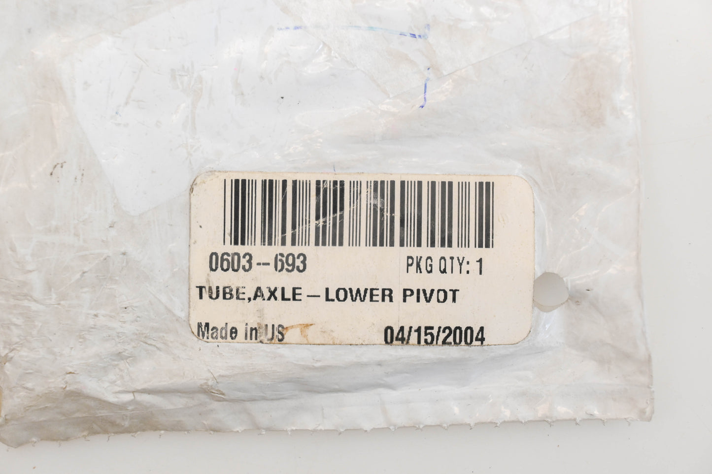 New OEM Arctic Cat 0603-693 Lower Pivot Axle Tube Qty 1 NOS