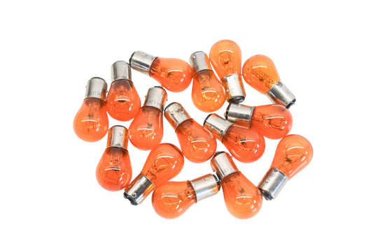 Candlepower 1157NA, 11826 Taillight Turn Signal Bulbs Amber 12V Qty 15 NOS