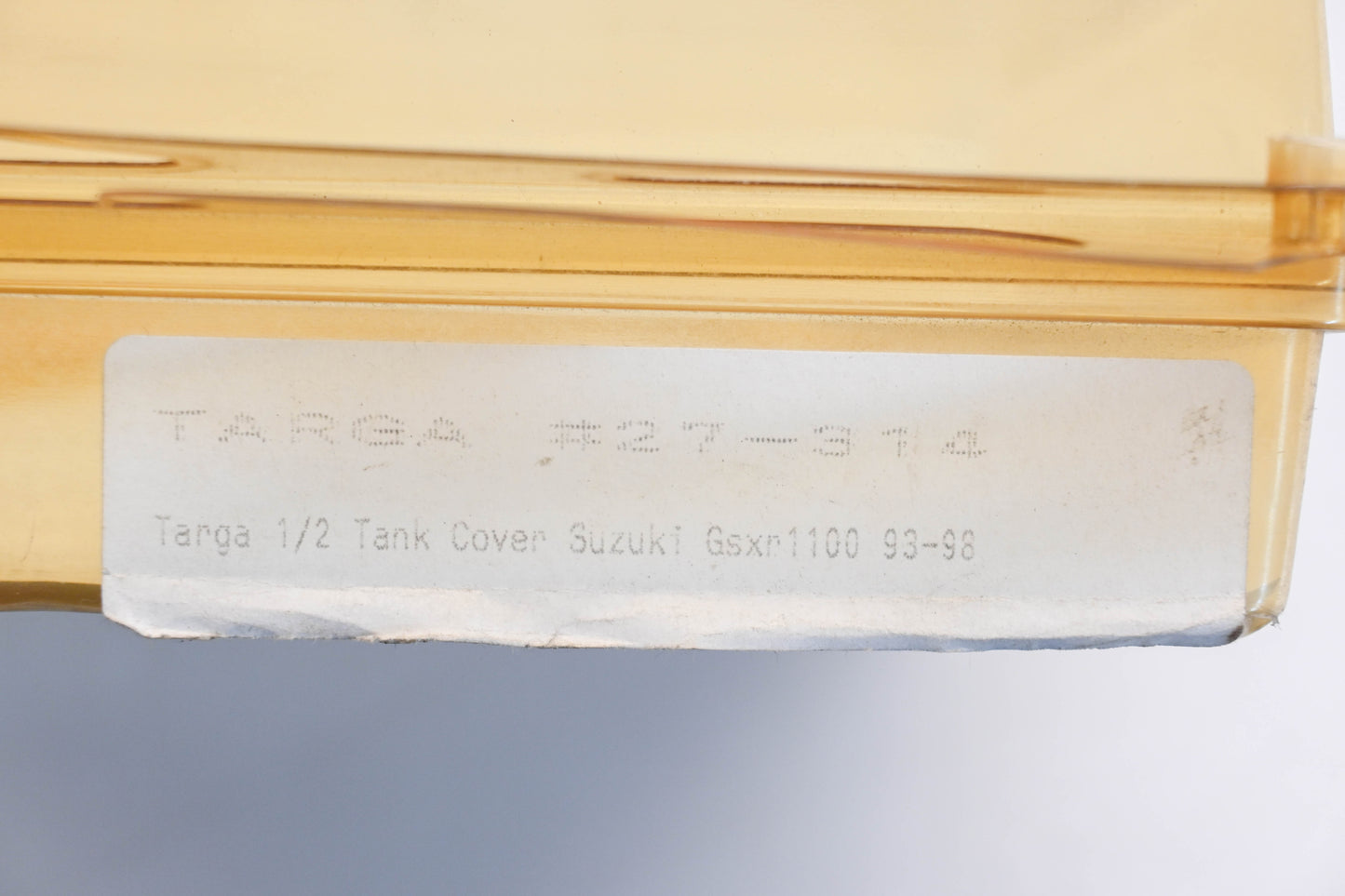 Targa 27-314 Half Tank Cover Qty 1 NOS