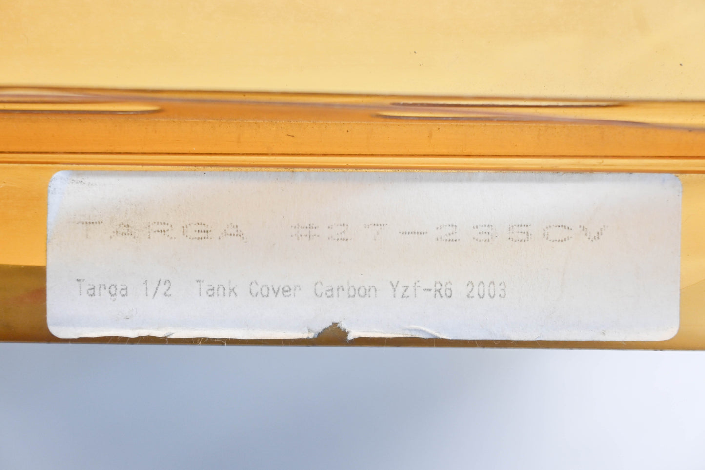 Targa 27-235CV Half Tank Cover Qty 1 NOS
