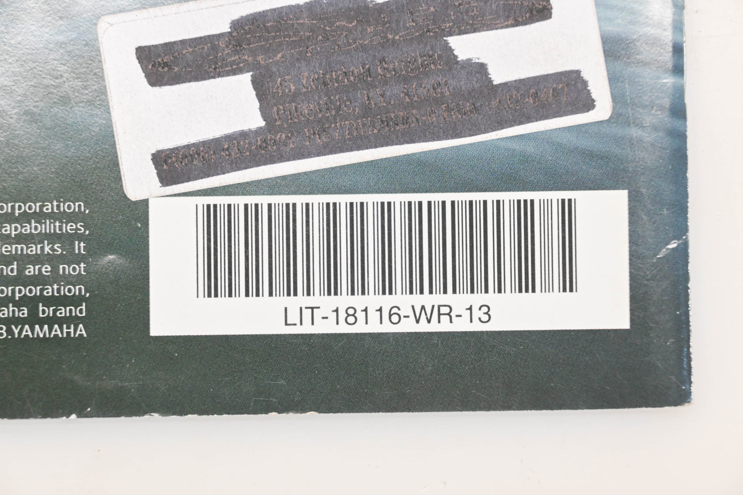 OEM Yamaha LIT-18116-WR-13 2013 Waverunners Features Booklet Qty 1