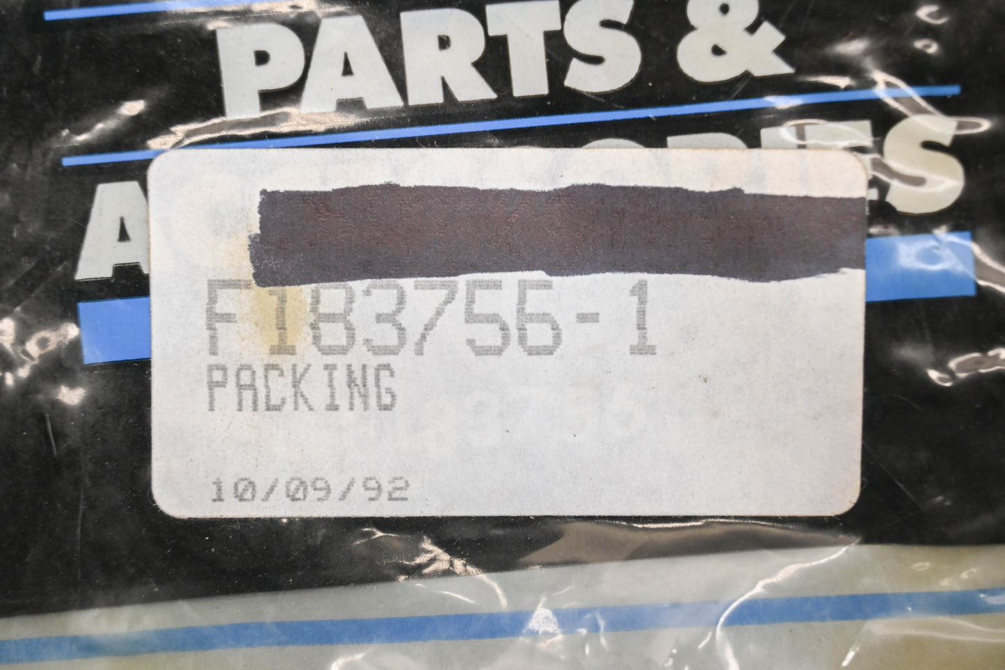 Aftermarket F183756-1 Support Plate Packing Qty 1 NOS