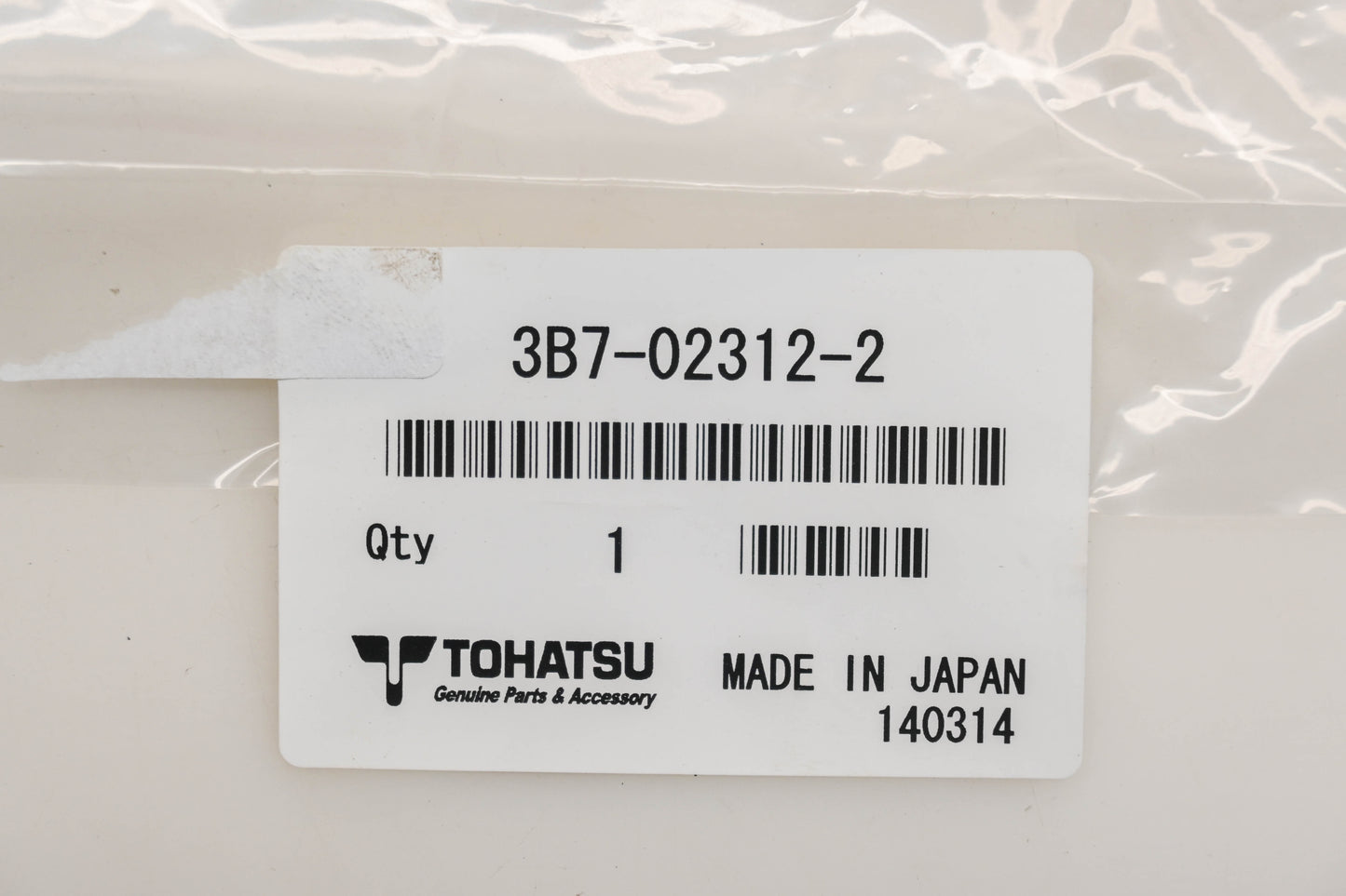 New OEM Tohatsu 3B7-02312-2 Exhaust Gasket Qty 1 NOS